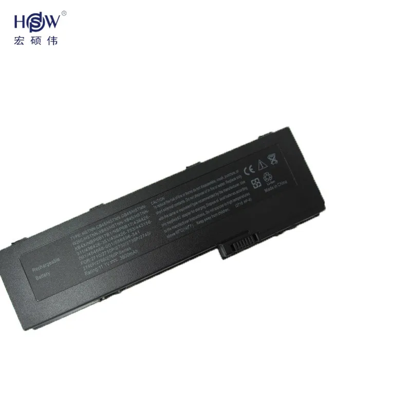 Аккумулятор HSW для HP 2710P 2730p 2740P 2760 P аккумулятор HSTNN CB45 OB45 W26C XB43 XB45 NBP6B17B1|for hp|battery for hphp
