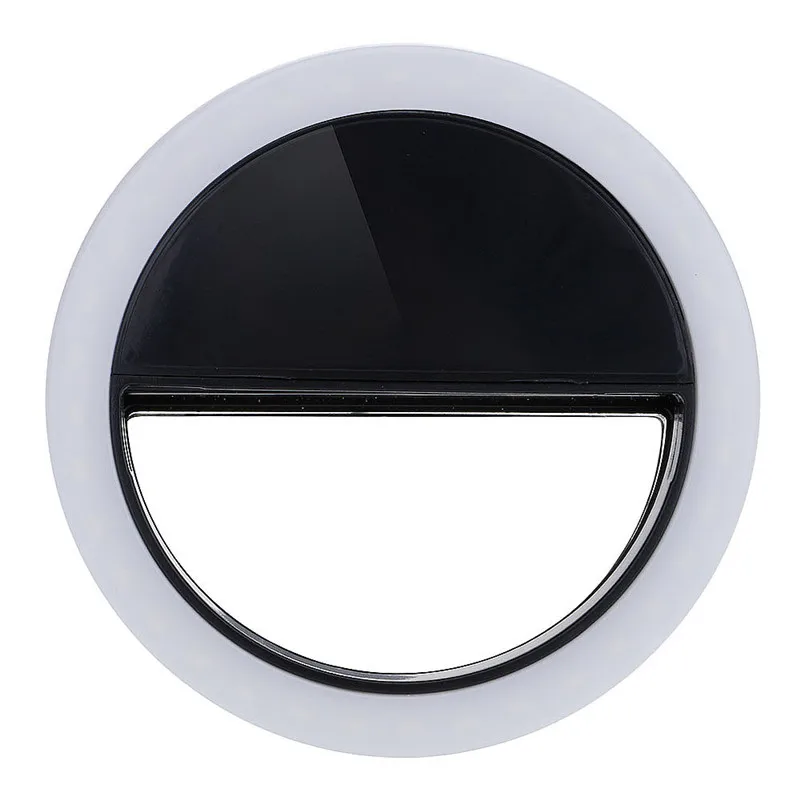 Новое светодиодное кольцо для селфи с 3 уровнями яркости и питанием от