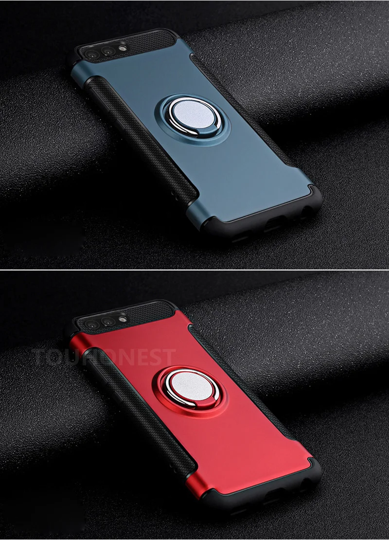 P20 Pro противоударный чехол для huawei P20 lite Коврики 10 P10 lite Honor 9 Honor 10 lite P30 Pro Коврики 20 держатель палец кольцо крышки Y9