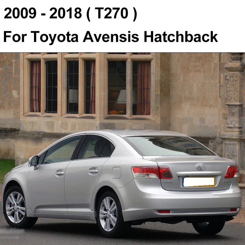 REFRESH Щетки стеклоочистителя для Toyota Avensis T250 / T270 / Verso Mk2 Mk3 Подходит для крепления крюка / кнопочных ручек Долговечная резина - Цвет: 2009 - 2018 (Hatch)