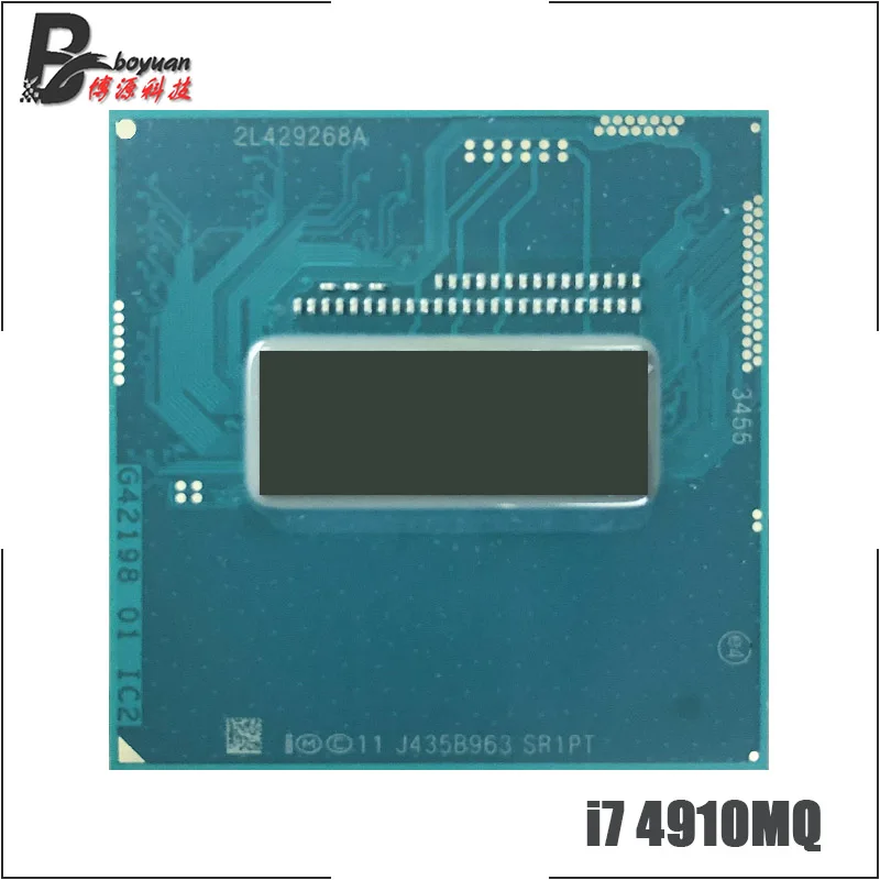 Intel Core i7-4910MQ i7 4910MQ SR1PT 2,9 ГГц четырехъядерный восьминиточный процессор процессора 8 м 47 Вт Разъем G3/rPGA946B