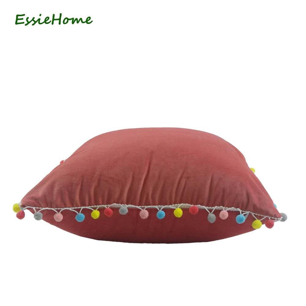 Чехол ESSIE чехлы на подушки для дома с подушкой розового и цвета милый мягкий