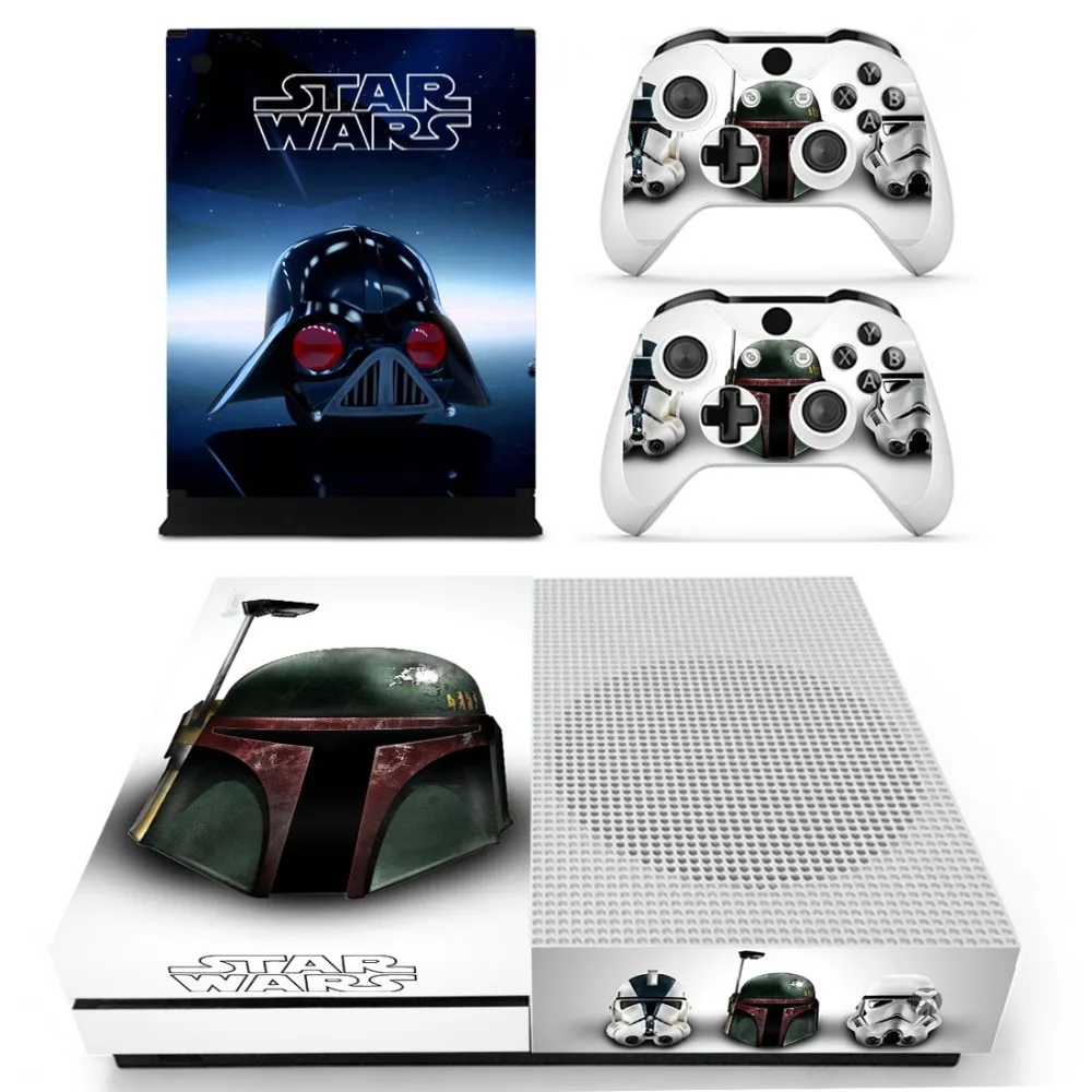 Наклейка Звездные войны для Xbox One S консоли и контроллеров тонкий виниловый