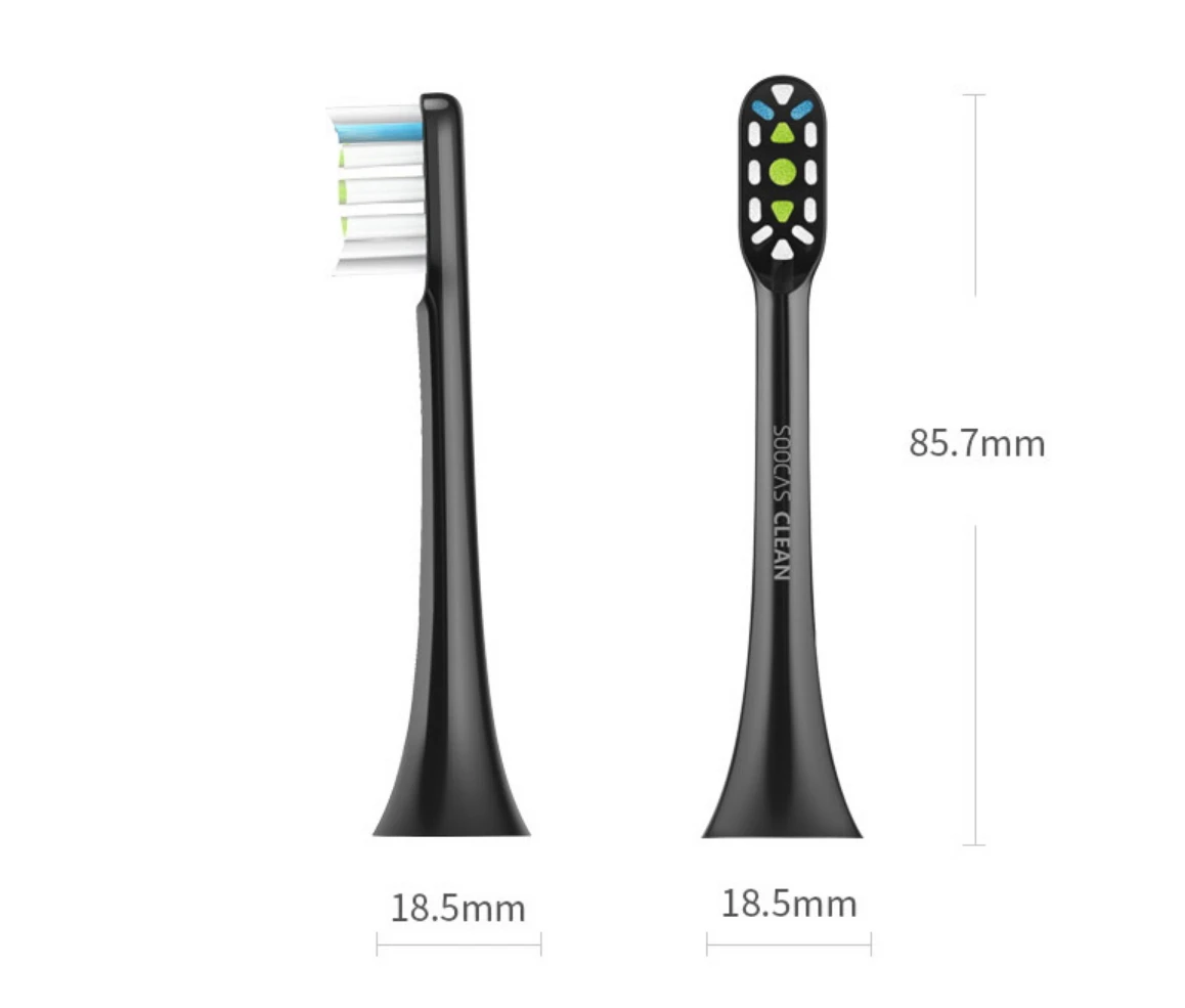 Xiao mi 2 шт. SOOCAS Сменная головка зубной щетки для SOOCAS/SOOCARE X3 mi Home APP управление Bluetooth teethbrest