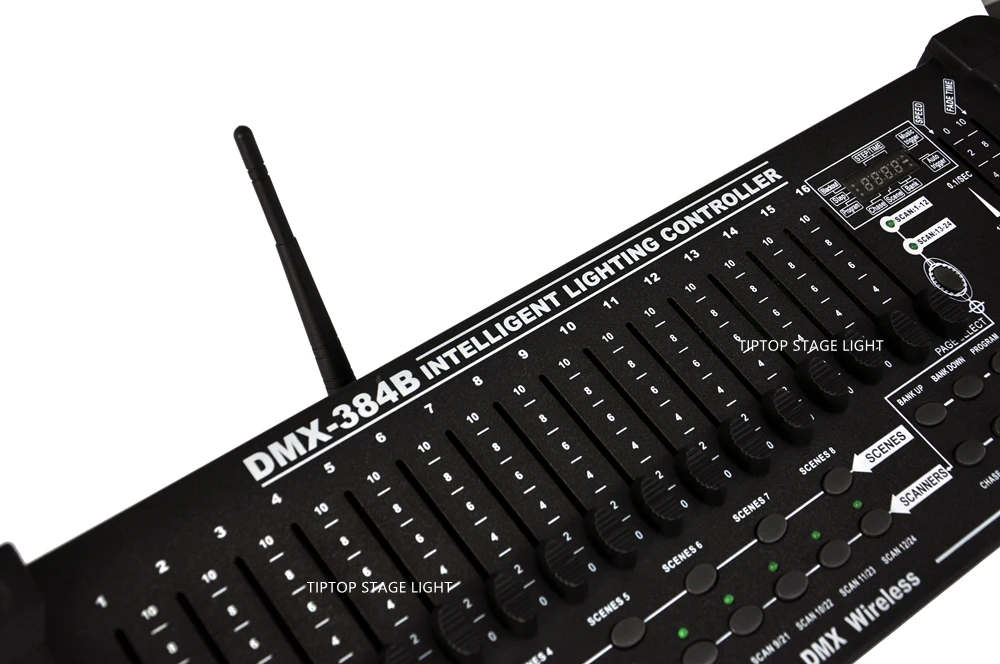 Контроллер сценического освещения DMX 384 беспроводной контроллер ссветильник 2 4G