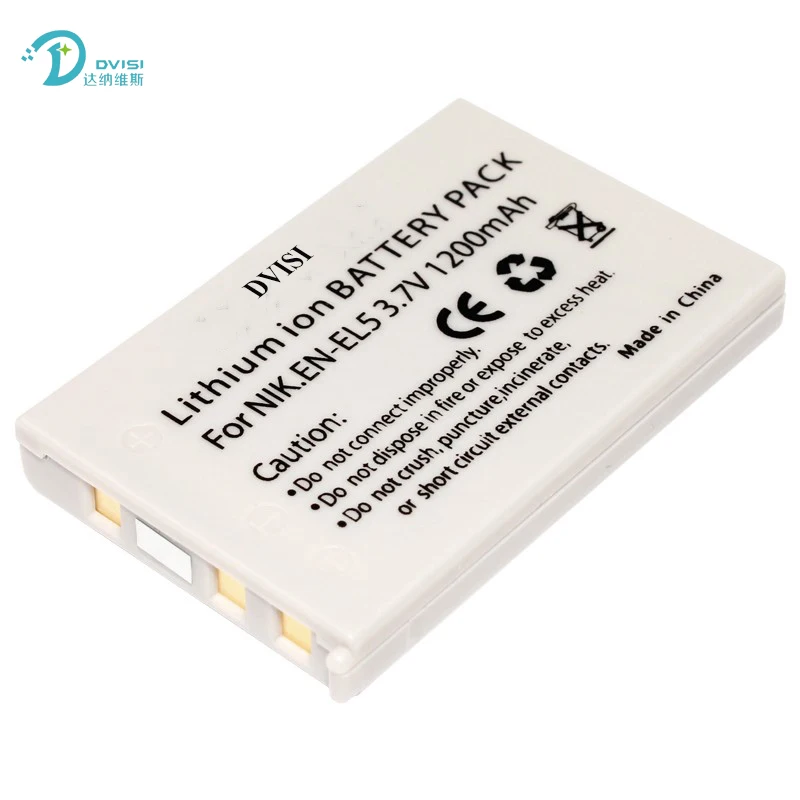 Dsi 4 шт. батарея для камеры ENEL5 с USB двойное зарядное устройство Nikon Coolpix P80 P90 P100 P500 P510