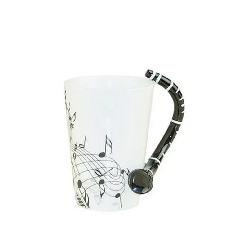 Музыкальная кларнет кружка для Note керамические лимонные чайные кофейные кружки