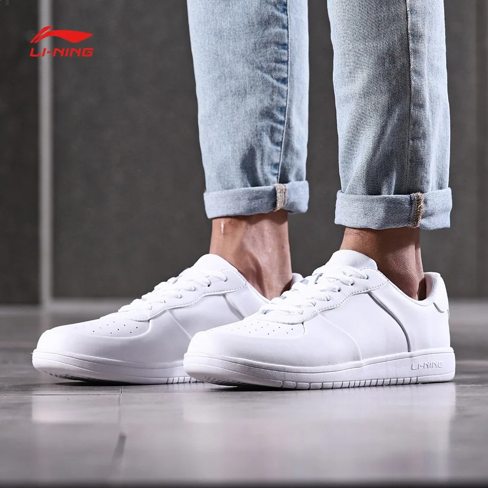 Li-Ning Для мужчин SUPERWAVE отдыха Lifestyle обувь светильник Вес носимых подкладка комфорт классические кроссовки спортивная обувь AGCN077 YXB148