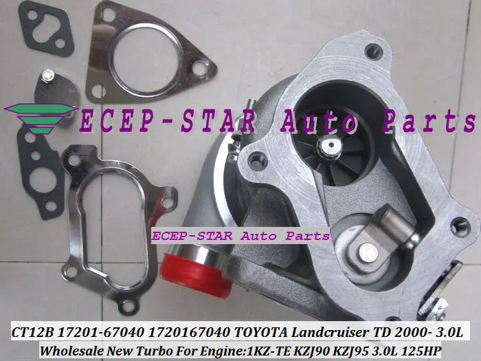 CT12B 17201 67040 67010 турбо для TOYOTA LANDCRUISER 1KZ TE T KZJ90 KZJ95 2000 4 RUNNER TD HI LUX 93 KZN130 3.0L D|turbo turbo turbo|toyota