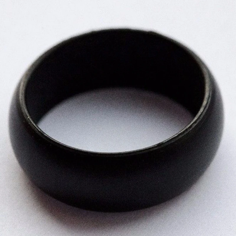 Черное гибкое Гипоаллергенное Силиконовое резиновое кольцо для кроссфита