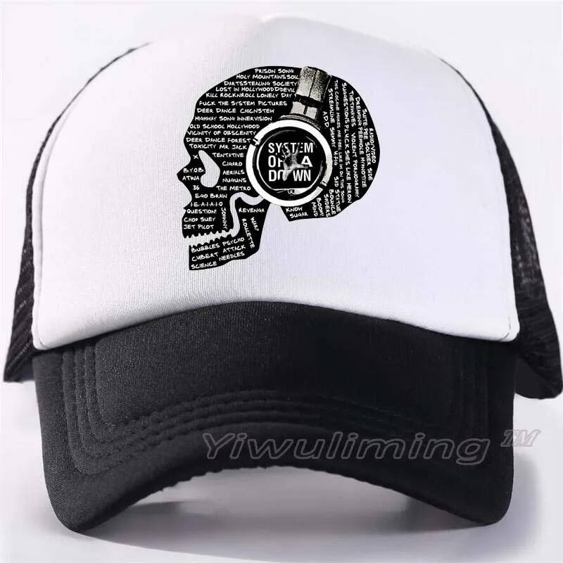 

New Summer Trucker Caps system of a down Cool Summer Black Adult Cool Baseball Mesh Net Trucker Caps Hat for Men Adjustable