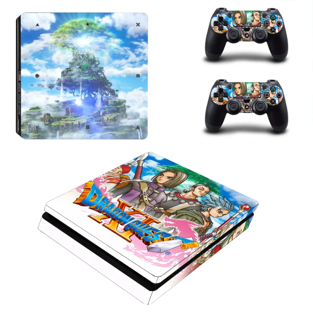 ИГРЫ Dragon Quest PS4 тонкий переводная картинка наклейка для Sony PlayStation 4 консоли и 2