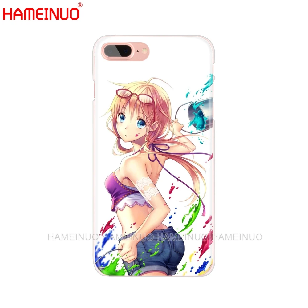 HAMEINUO THE Anime girl 02 cell phone Cover case for iphone X 8 7 6 4 4s 5 5s SE 5c 6s plus | Мобильные телефоны и