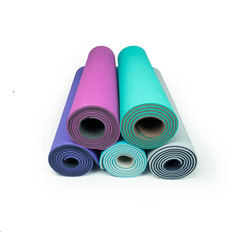

More Longer New Style 183cm*68cm*6mm TPE Tapete Yoga Gym Mat Lose Weight Exercise Mat Fitness Yoga Mat