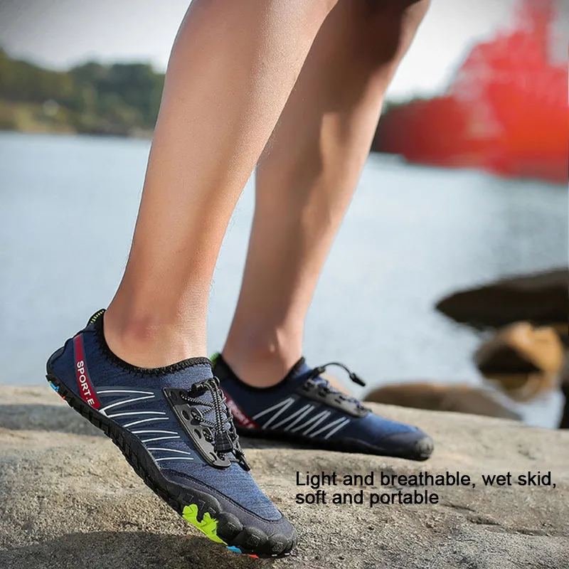 Мужская и Женская водонепроницаемая обувь быстросохнущая для дайвинга на