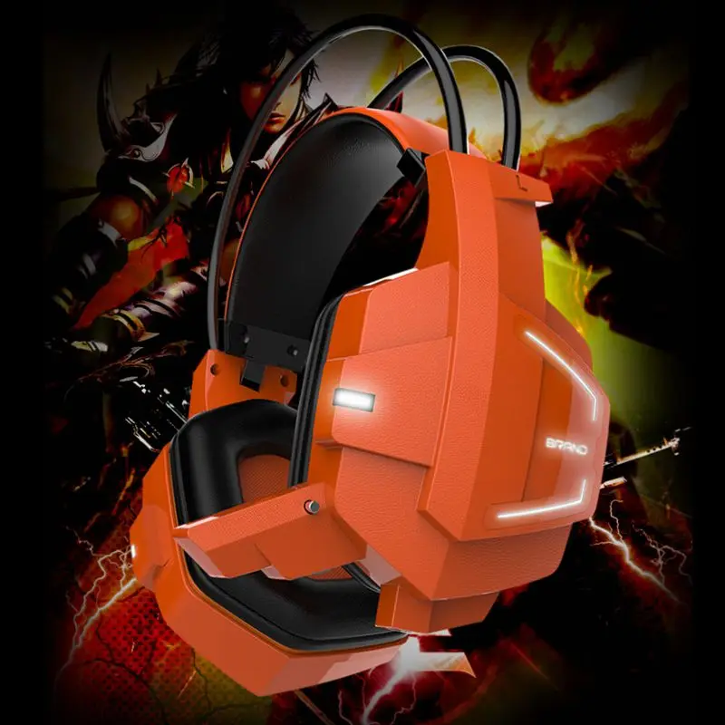 ITSYH профессиональной игры наушники с микрофоном стерео объемный Over Ear игровая