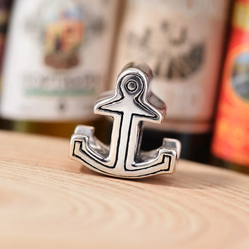 BAOYAN 925 Sterling Silver Anchor Charms fit Bracelets &amp Necklace for Women N1 | Украшения и аксессуары