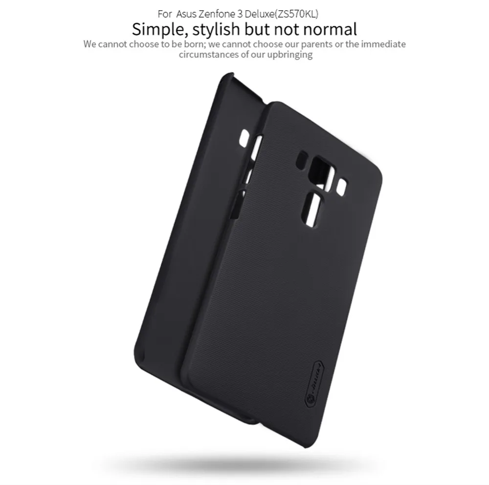 Для Asus Zenfone 3 Deluxe(ZS570KL) чехол Nillkin супер матовый защитный чехол твердый пластиковый чехол на заднюю панель Для Zenfone 3 Deluxe(ZS570KL