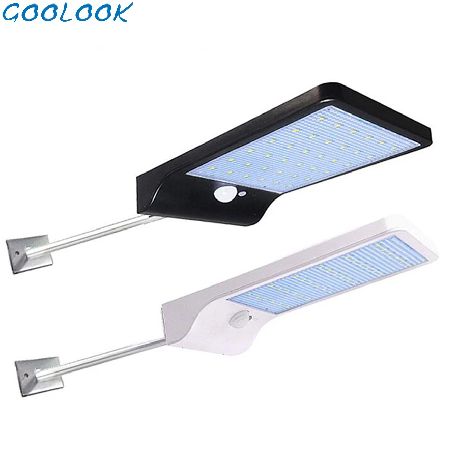 Goolook 36 LED Солнечная энергия уличный свет PIR датчик движения лампы садовая