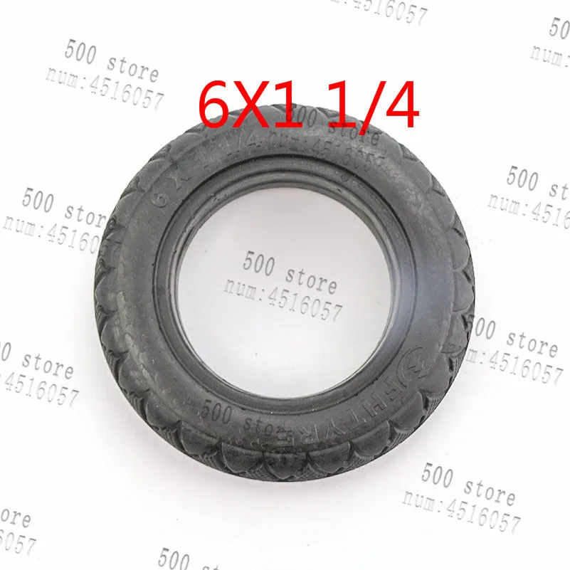 Высокопроизводительная 6X1 1/4 твердая шина без бескамерной шины подходит для