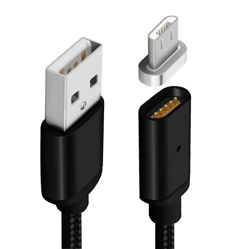 Магнитный кабель Micro USB 1 м для Android адаптер быстрой зарядки Xiaomi/Samsung кабели |