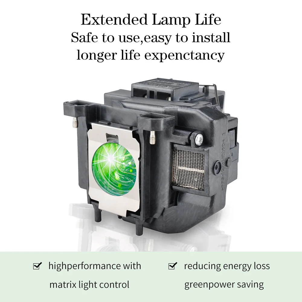 HAPPYBATE ELPLP67 заменяемая прожекторная лампа для HC710HD/Megaplex MG-50/MG-850HD EB-C250W EB-C15S EB-C05S/EB-W12/EB-C35X/C215S
