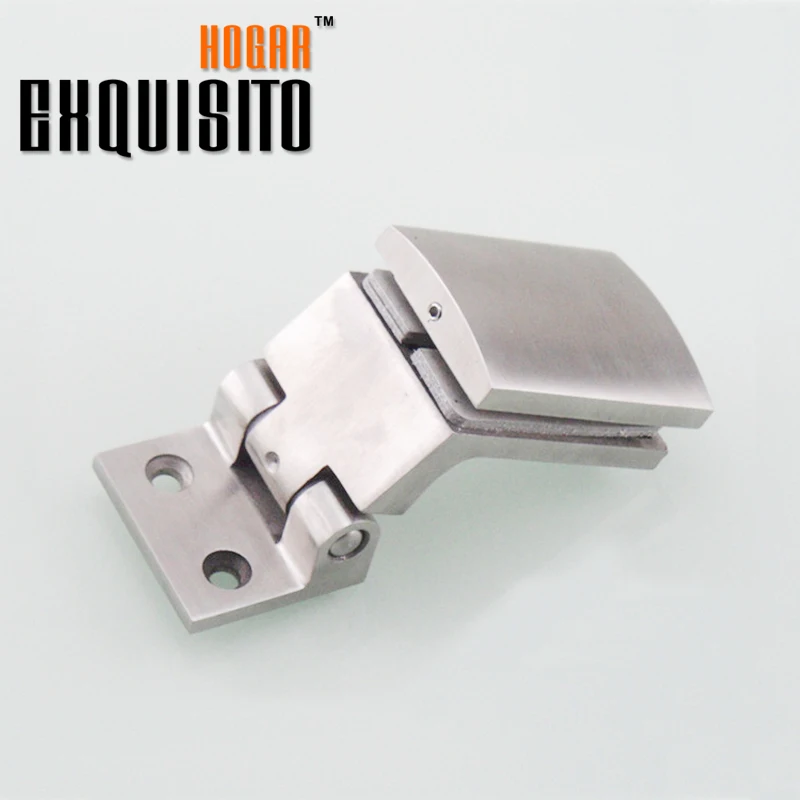 Однотонная стеклянная дверь из нержавеющей стали 304 зажим для ванной комнаты