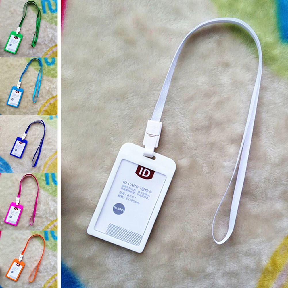 

PP Exhibition Cards ID Card Holder Name Tag Staff Business Badge Holder Office Supplies Stationery Wholesale