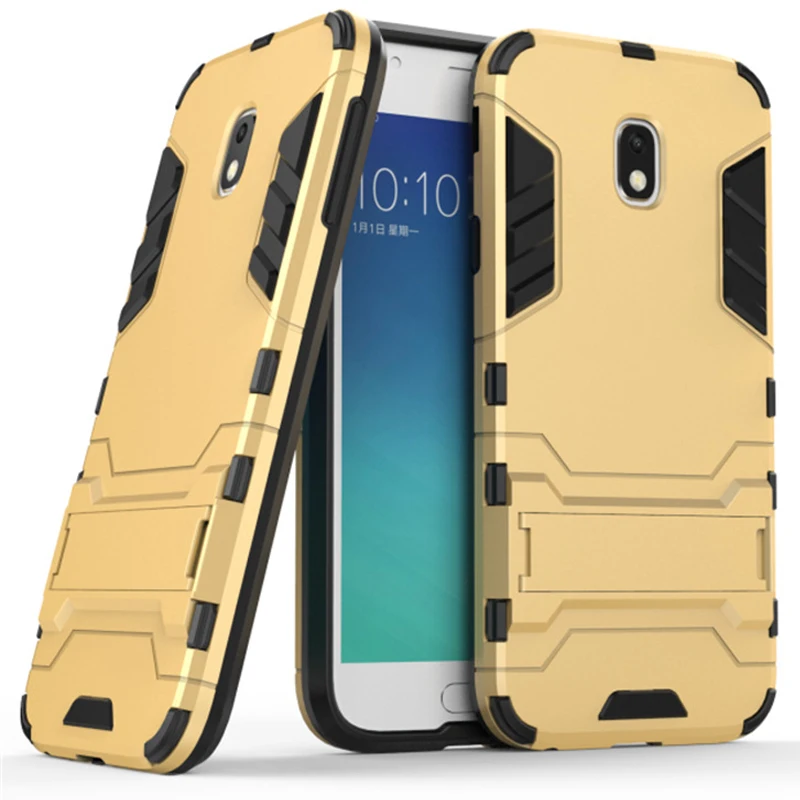 Чехол для Samsung J5 2017 бампер Galaxy Pro J530 ударопрочный армированный резиновый