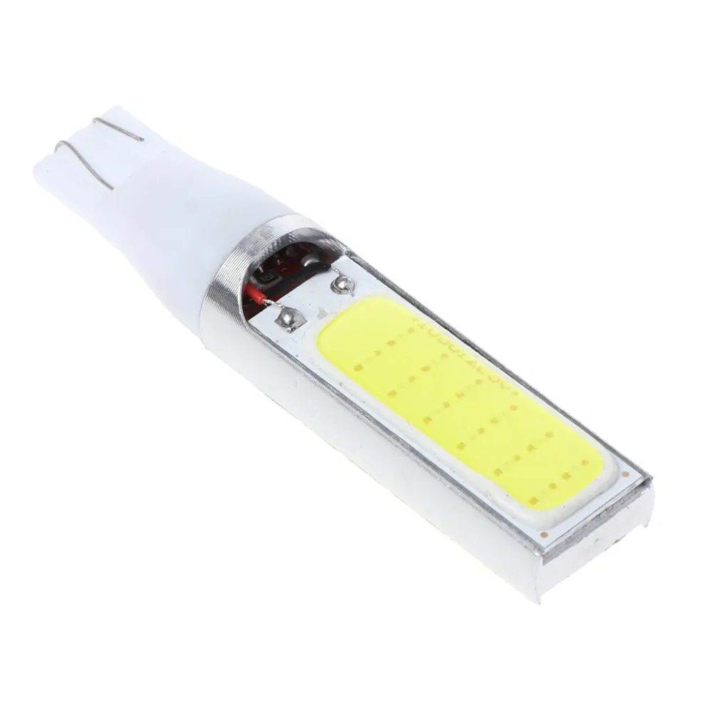 YAM DC 12 В T10 10 Вт 194 168 W5W COB светодиодный супер белый светильник запасной