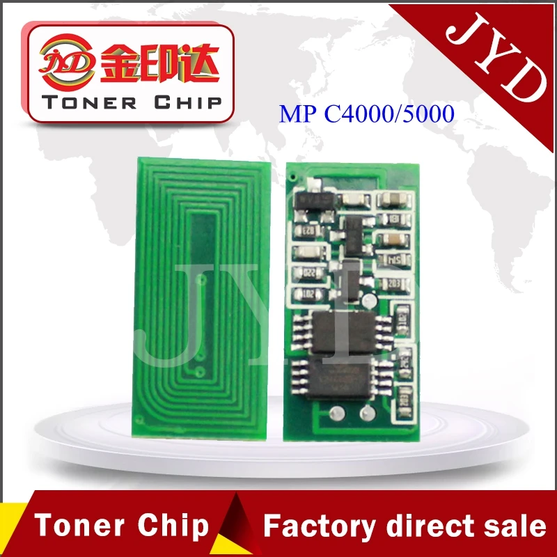 20 штук высокого качества MPC4000 cartridge чипы сброса для 841284 841455 841454 841453 совместимы Ricoh