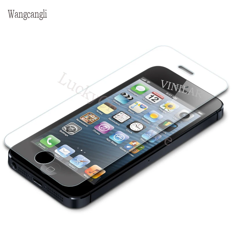 Защитное закаленное стекло 2.5d для iphone 5 5s se 6 7 8 x XR xs 11 pro max se|Защитные стёкла и