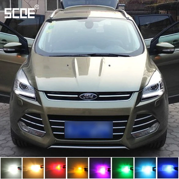 SCOE 2X 12SMD высококачественные светодиодные Передние боковые габаритные огни для Ford