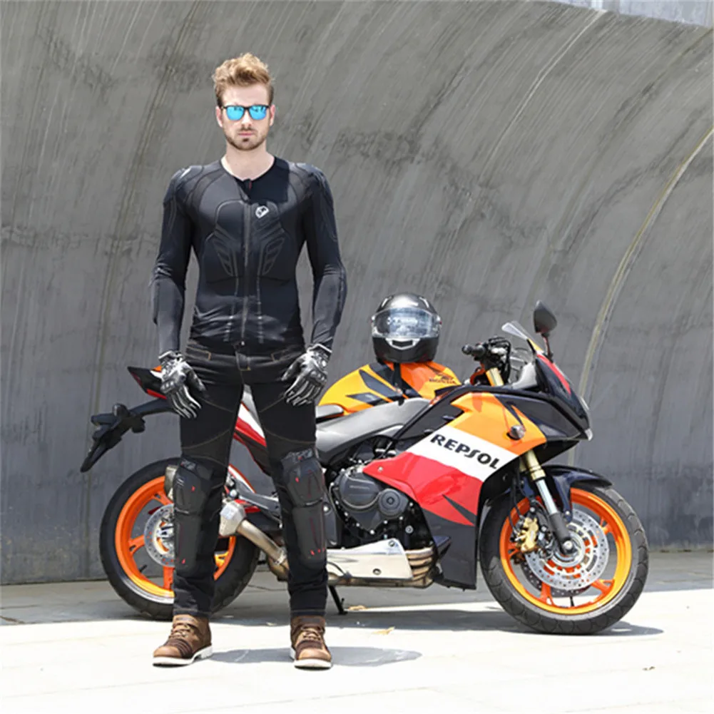 Защитный чехол для мотоцикла CE защитный мотокросса черная Броня|motorcycle armor