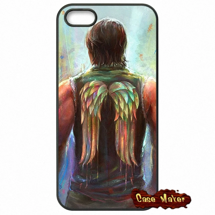 Чехол для Samsung Galaxy 2015 2016 J1 J2 J3 J5 J7 A3 A5 A7 A8 A9 Pro The Walking Dead с изображением крыльев Дэрила Диксона.