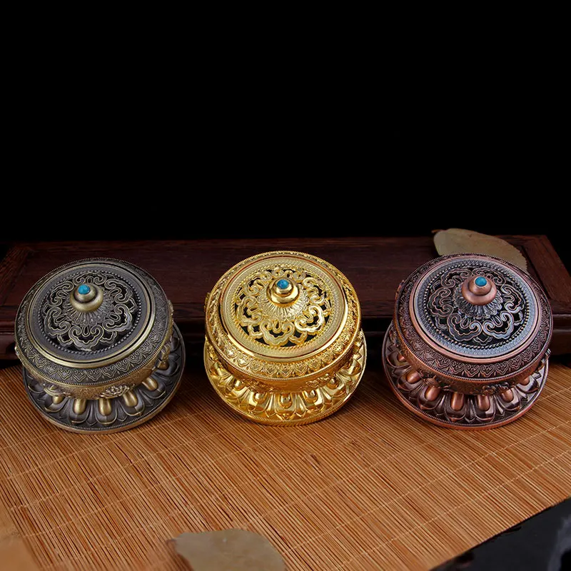 Китайский классический роскошный принт Непал Медь сплав фантазии Buddhiat