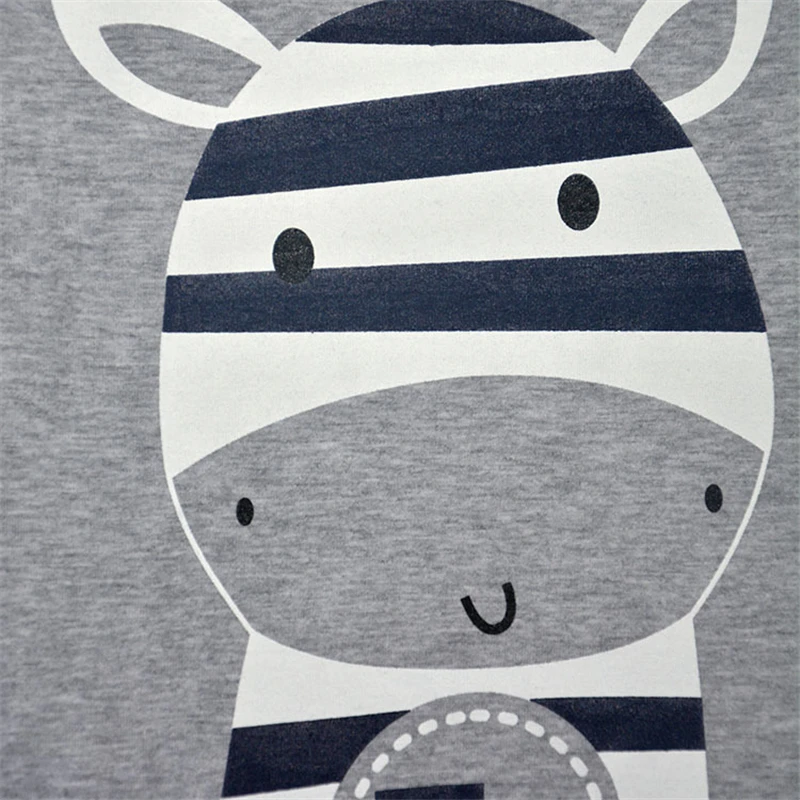 Newborn cute baby rompers boys girls clothes Cotton short sleeve cartoon animal infant jumpsuit | Детская одежда и обувь