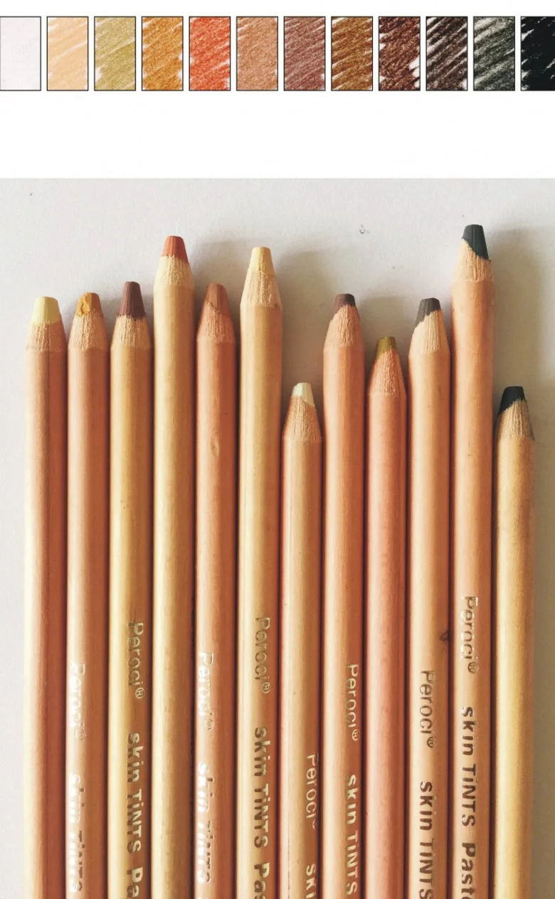 12 цветов мягкие пастельные карандаши цветные для рисования эскиз | Канцтовары