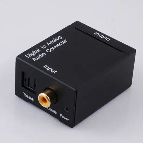 Цифровой переходник Kebidu оптический коаксиальный RCA Toslink сигнал в аналоговый