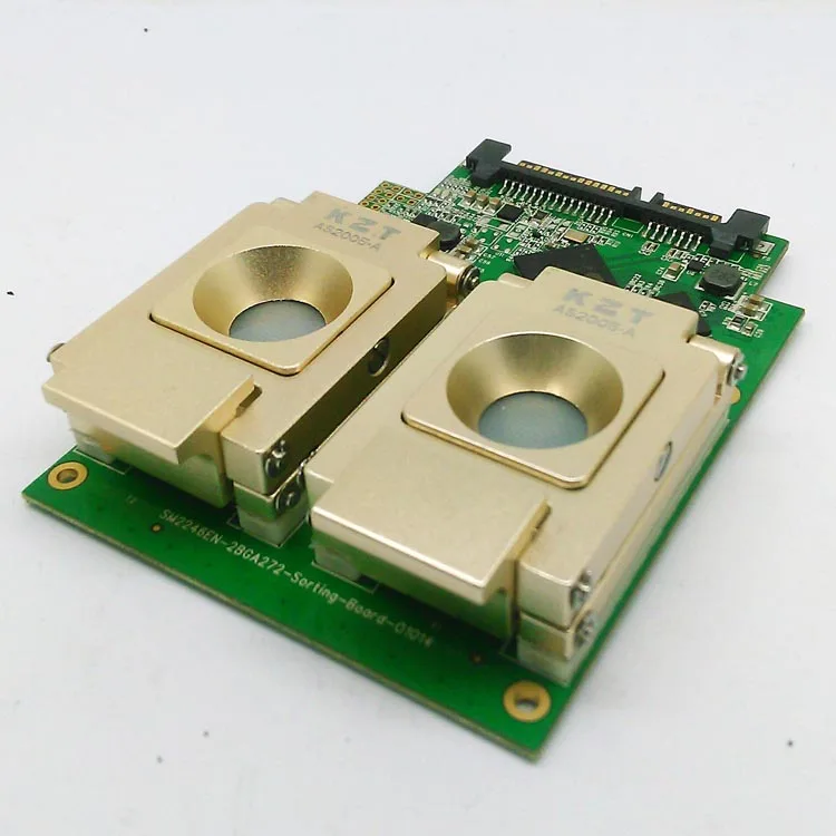 BGA272 сплав раскладушка Pogopin тестовый прибор SSD Flash тестовое решение SM2246EN два в