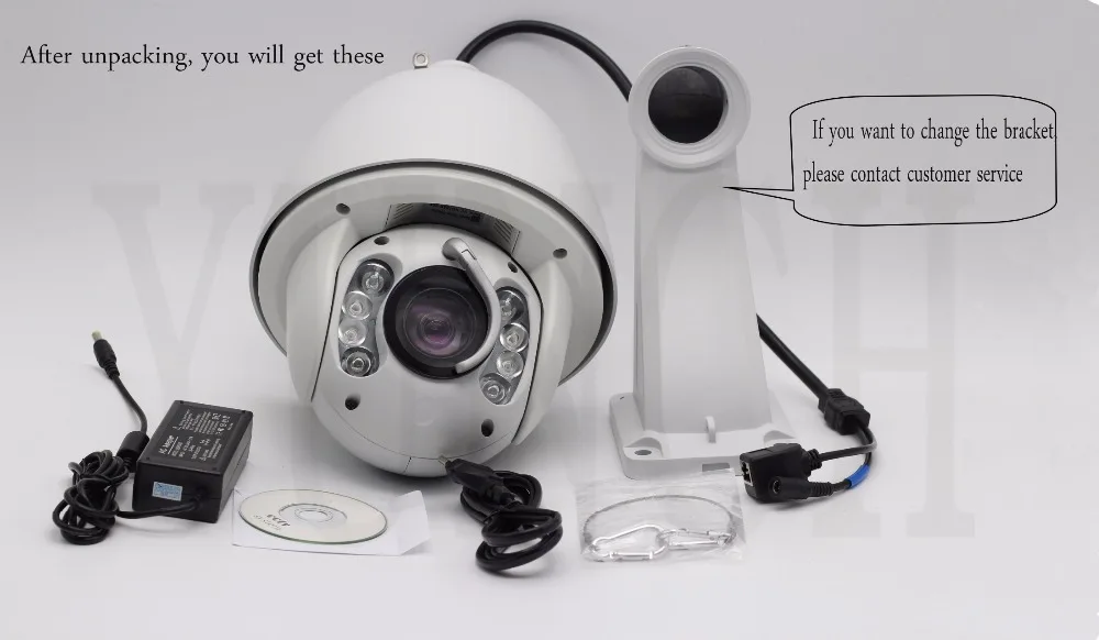 YUNCH POE 1080 P PTZ IP Камера Открытый Onvif 20X зум 16X цифровой Водонепроницаемый Скорость