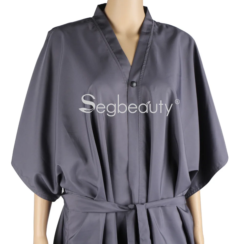 Халат кимоно Segbeauty для ванной Длинное Зеленое спа платье 43 дюйма смочная накидка