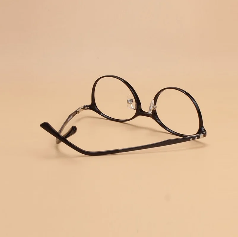 Ширина 134 углеволоконные очки для близорукости оправы очков Искусство ретро