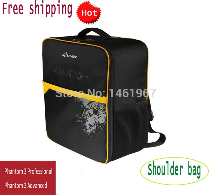 2015 New DJI Phantom 3 Version FPV Quadcopter Backpack Waterproof Fashion Nylon Travel Shoulder Bag General fpv backpack