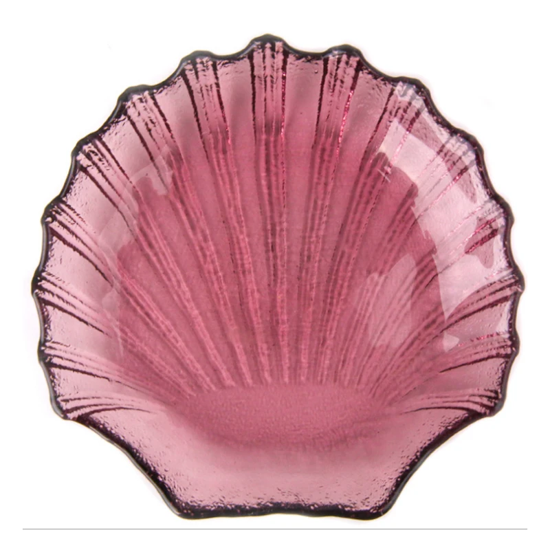 1 цвет ручная приправа стеклянная чаша фруктовый десерт Салатница простая и