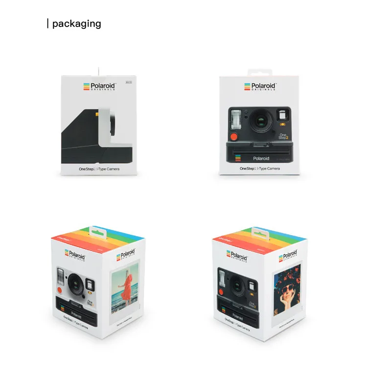 Polaroid Onestep2 VF+ white stranger things edition Радужный фотоаппарат с пленкой i-type и пленкой 600