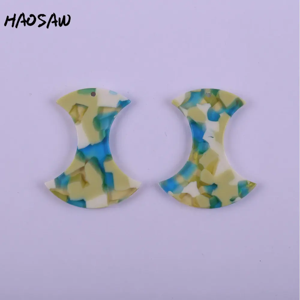 HAOSAW 32*40 мм 4 шт./лот очарование уксусной кислоты/неправильной формы/DIY