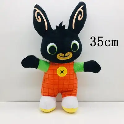 Мультяшный кролик Bing, плюшевая игрушка, Fnaf Bing Friends Flop Sula, слон, панда, медведь, чучело, плюшевая кукла для девочек - Цвет: 35cm b