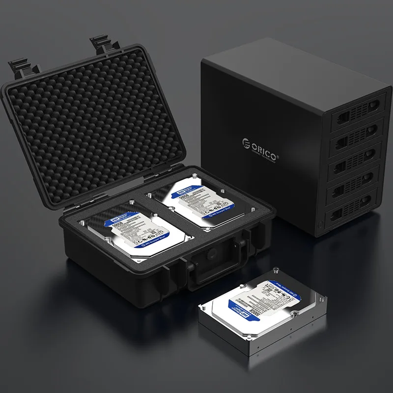 Защитный чехол ORICO PSC L2 Dual bay 3 5 дюйма для жесткого диска водонепроницаемый