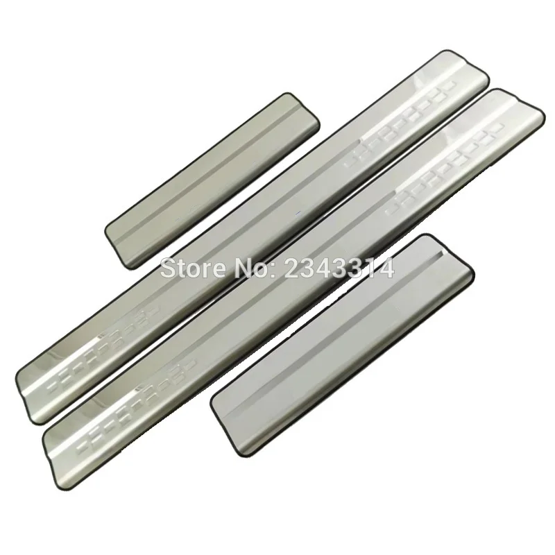 

For 2014 2015 2016 2017 2018 Toyota RAV4 RAV 4 Stainless Steel Scuff Plate Door Sill Guard Pedal Protector Trim Car Accessories